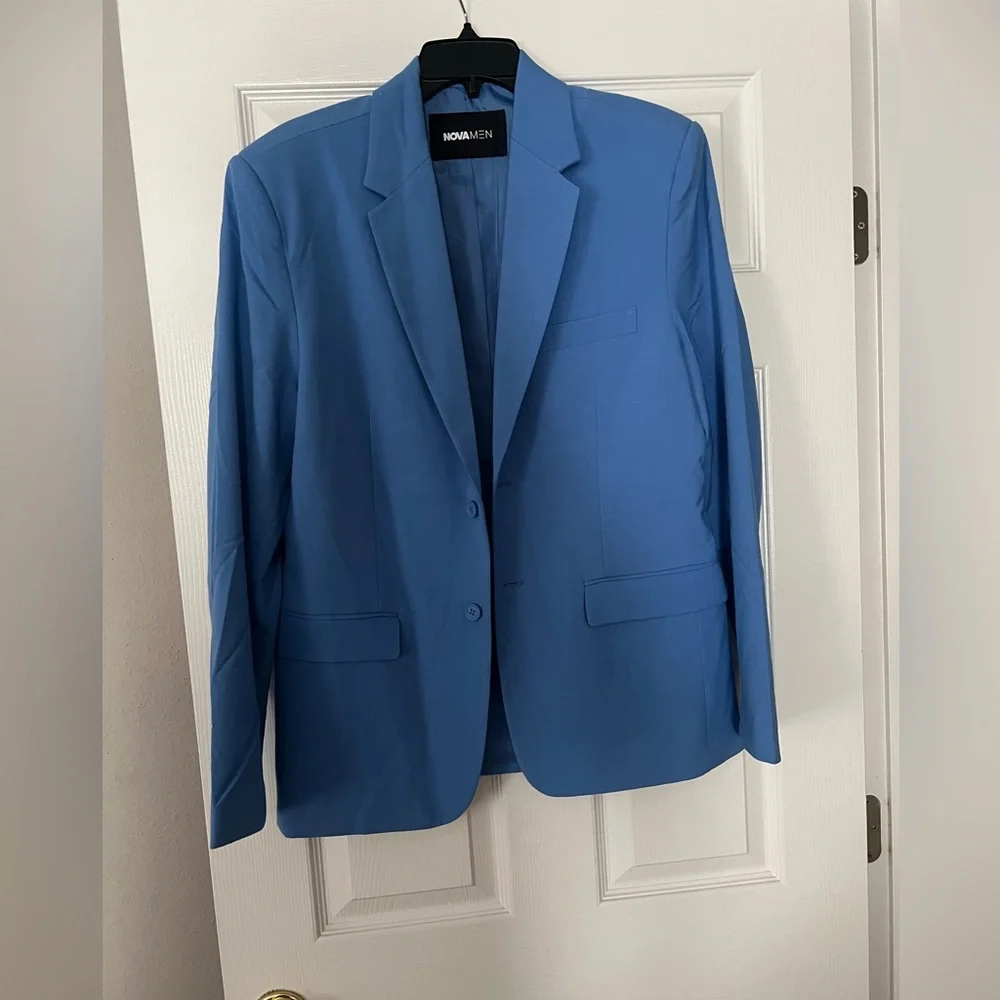 Fashion Nova Bold Blue Men's Blazer